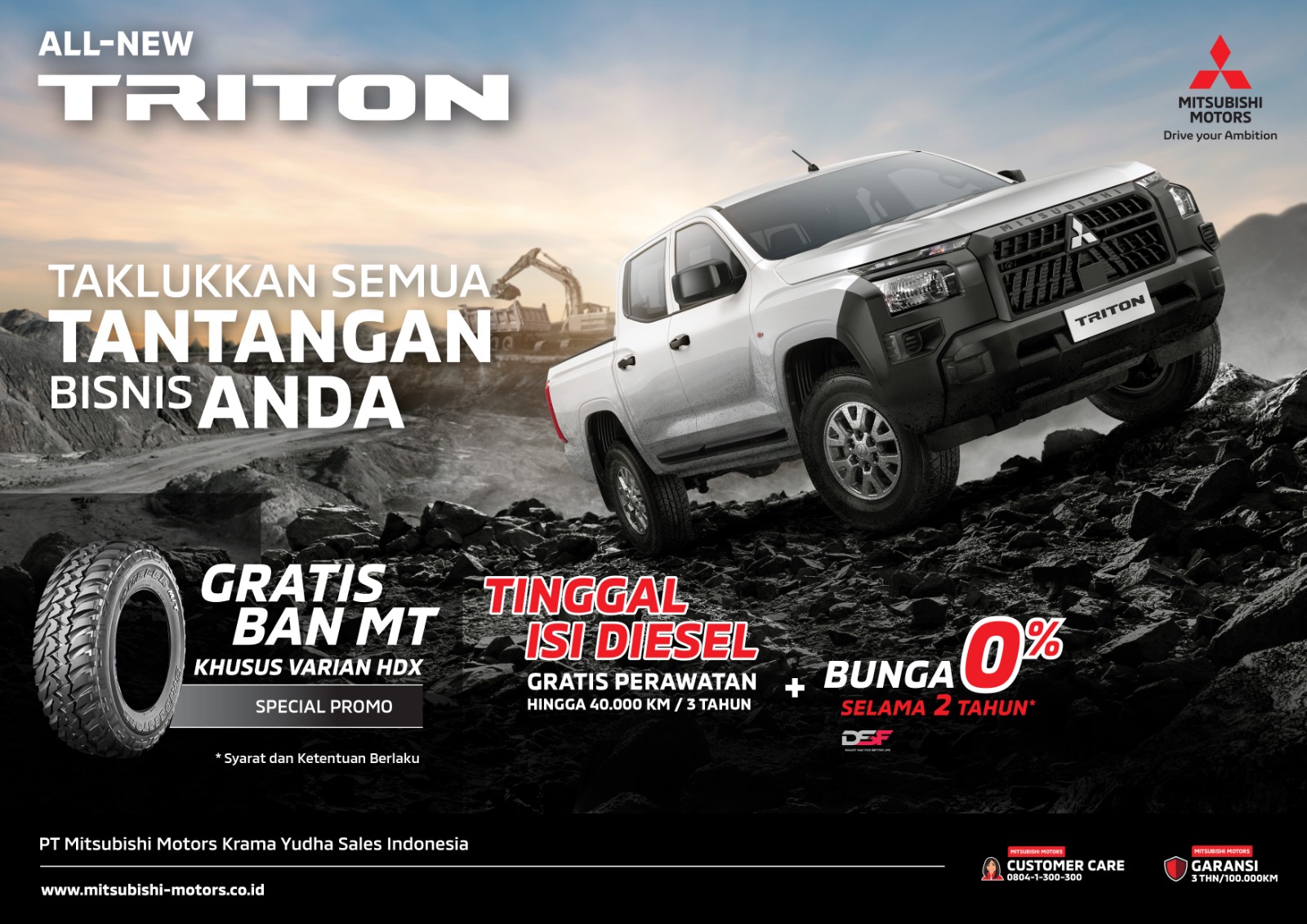 Promo New Triton Depok